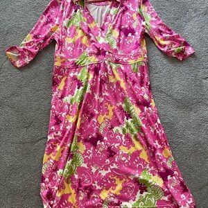 Lilly Pulitzer dress.  Great shape. Measurements in pictures